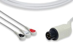 Contec Direct-Connect ECG Cable - 3 Leads Snap