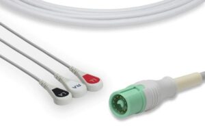 Mindray Direct-Connect ECG Cable - 3 Leads Snap