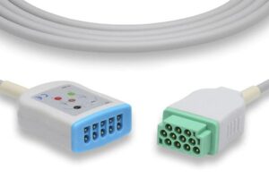 GE Compatible ECG Trunk Cable - 5 Lead