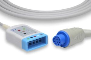 Datex Ohmeda Compatible ECG Trunk Cable - 5 Lead