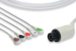 Contec Direct-Connect ECG Cable - 5 Leads Snap