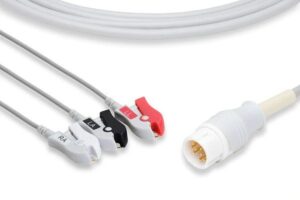 Philips Direct-Connect ECG Cable - 3 Clip Type