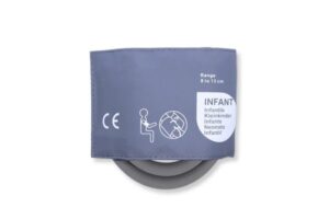 Reusable NIBP Cuff - Infant Dual Tube Hose