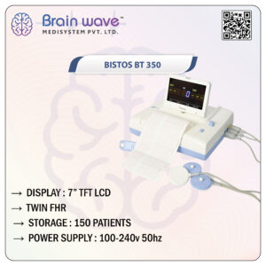 Bistos BT350 Fetal Monitor CTG Machine with 7″ Screen