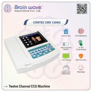 Contec 1200G 12-Channel ECG Machine