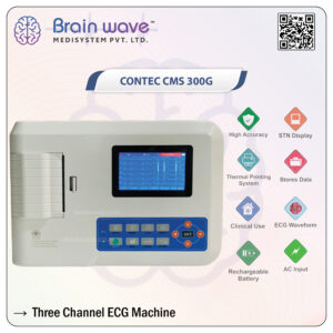 Contec 3-Channel ECG Machine 300G