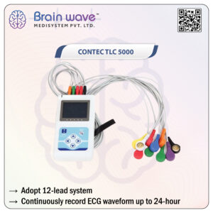 Contec TLC5000 ECG Holter System (12 Leads)-24 Hrs