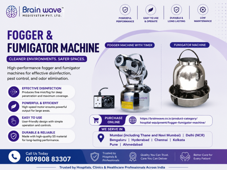 Fogger & Fumigator Machine – Advanced Disinfection Solution for Hospitals, Healthcare & Industrial Applications