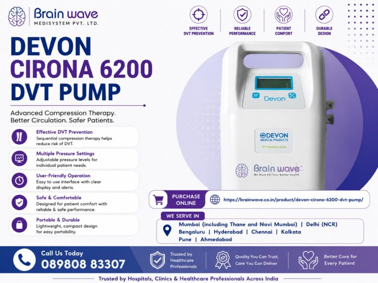 Devon Cirona 6200 DVT Pump – Advanced Compression Therapy System for Effective DVT Prevention