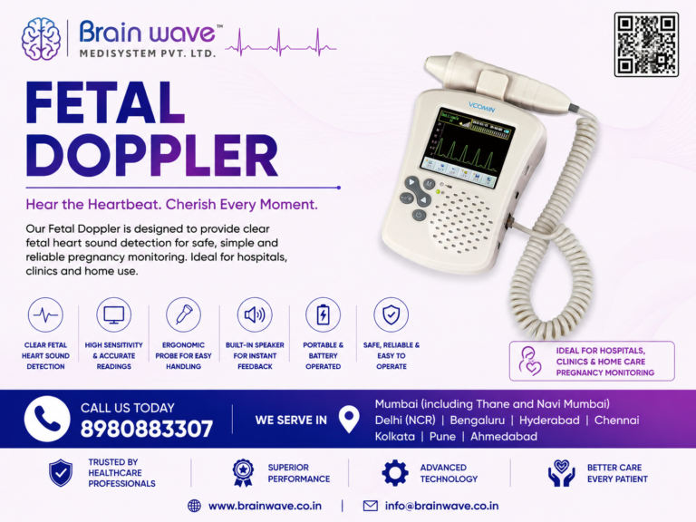 Fetal Doppler for Clear and Reliable Fetal Heart Monitoring