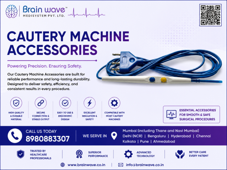 Cautery Machine Accessories for Safe and Precise Surgical Procedures