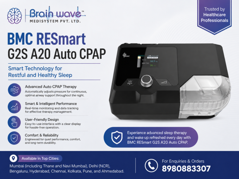 BMC RESmart G2S A20 Auto CPAP – Smart Technology for Restful Sleep