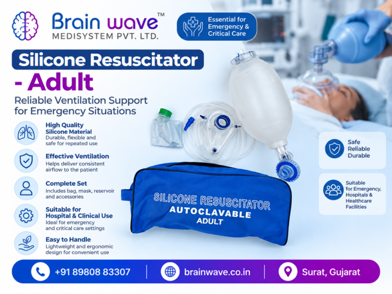 Silicone Resuscitator for Adults: An Essential Medical Device for Emergency Respiratory Support