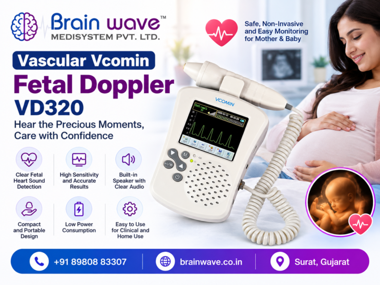 Vascular Vcomin Fetal Doppler VD320: Features, Applications and Medical Equipment Support